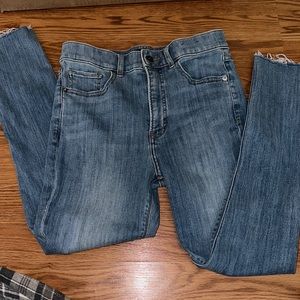 Express light wash jeans